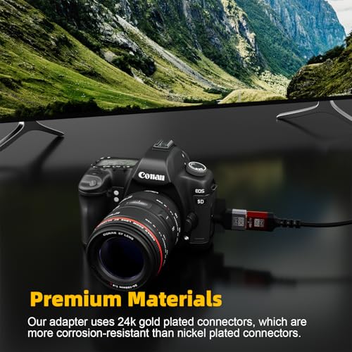 Adaptador 8K Micro HDMI a HDMI, 3 unidades miniatura 5