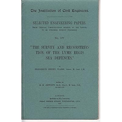 " The survey and reconstruction of the Lyme Regis sea defenses. "