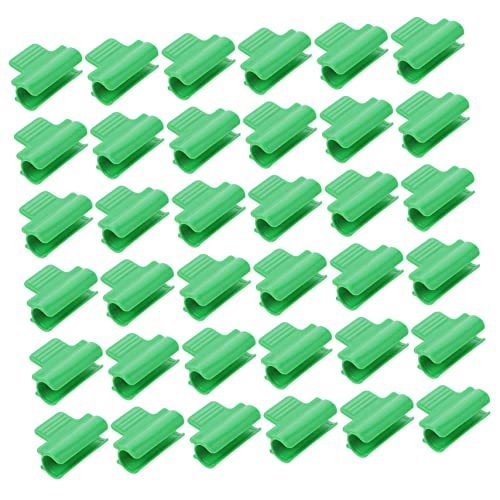 TOYZFRIENDY 40 Pezzi Clip Fissaggio per Film Protettivo Tunnel Piante Fermagli Supporto Estensione Accessori Pratici per Giardinaggio e Pellicole Agricole