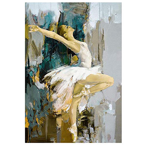 WJWGP Ballet De La Lona Pintura Famosos Artista óLeo CláSico Poster Pared...