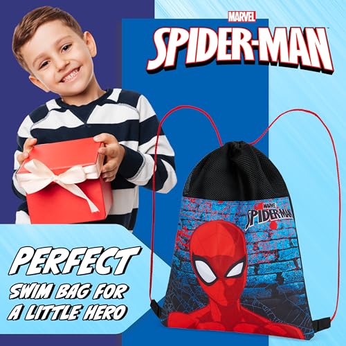 Sac de gym Spiderman Disney pour les séances de natation et les sorties d'école de votre fils - 3