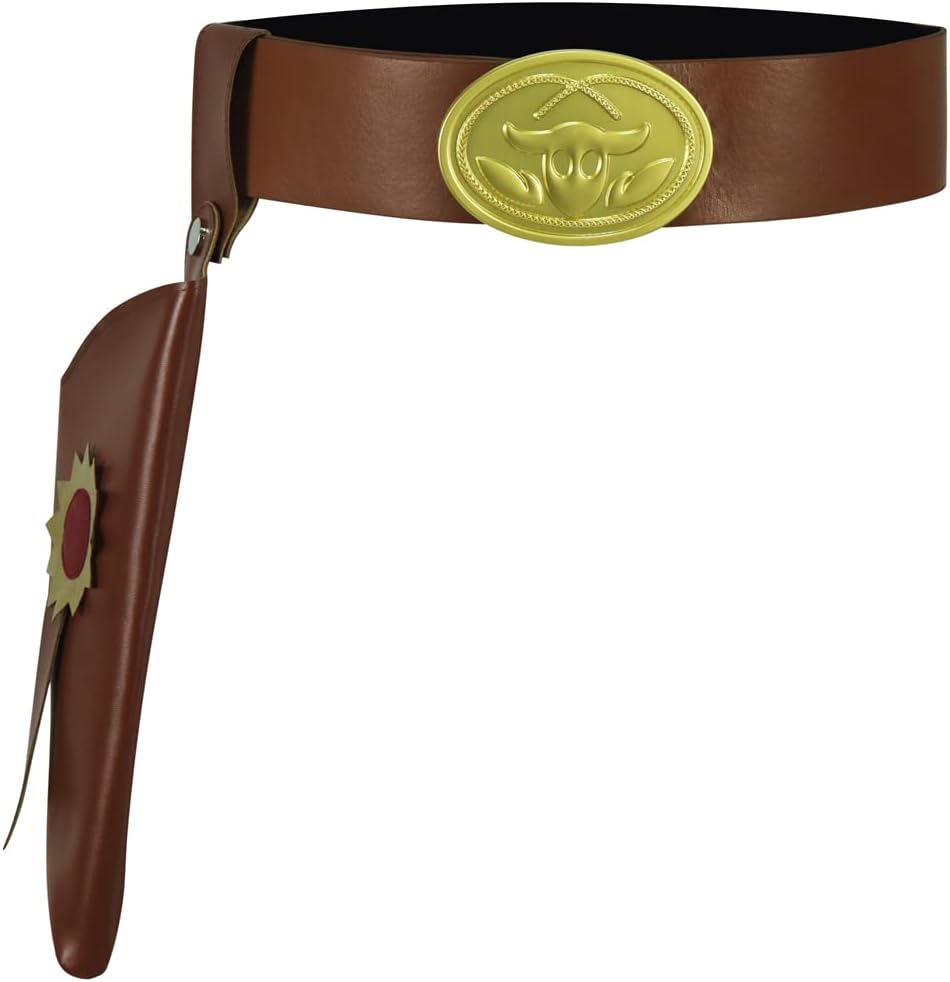 Sheriff Belt Accessory Halloween Cowboy Cosplay Kit Accessories