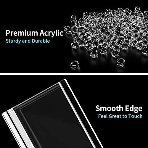 Maxgear Pen Holder 2 Pack Clear Acrylic Pencil Holder For Desk, Pencil Cups Desk Accessories Holder, Makeup Brush Storage Organizer, Desktop Stationery Organizer For Office School Home Supplies #TOP3