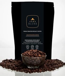 Home Blend Coffee Roasters - Whole Bean - Decaf - Boothangudi Estate Decaffeinated - Pack of 250g (Medium Roast)