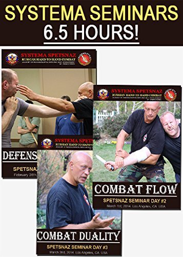 STREET SELF DEFENSE TRAINING DVDs - 6.5 Hours of Russian Systema Training. Hand To Hand Combat Training Videos to Learn Russian Martial Art at Home