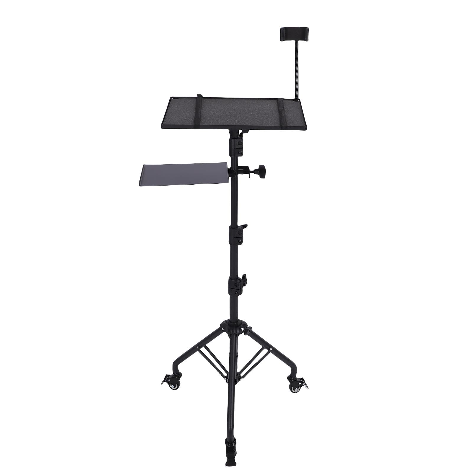 Alomejor Soporte para , Ruedas de ángulo de Altura de Aleación Ajustables para Consolas de Juegos de Oficina en Casa, 15,2 X 11,2 Pulgadas