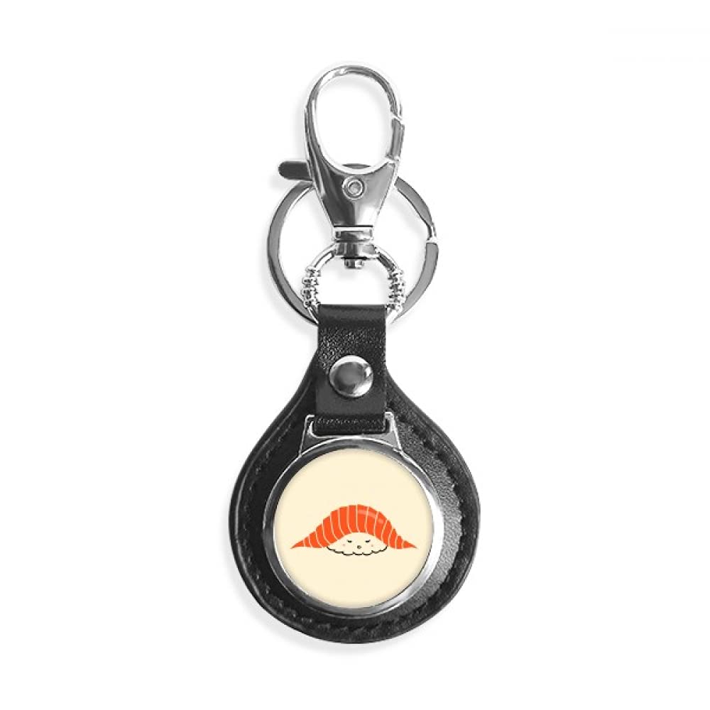 Japanese Sushi Singmon Rice Ball Key Link Chain Ring Keyholder Finder Hook Metal