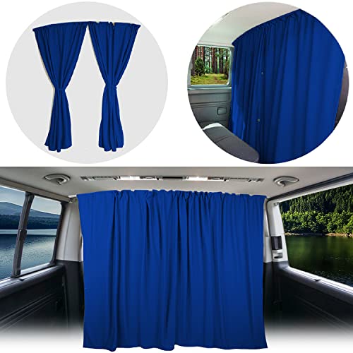 BREMER SITZBEZÜGE Pare-Soleil Avant - Rideau De Camping - Compatible Avec VW T5 T6 T6.1 - Gris