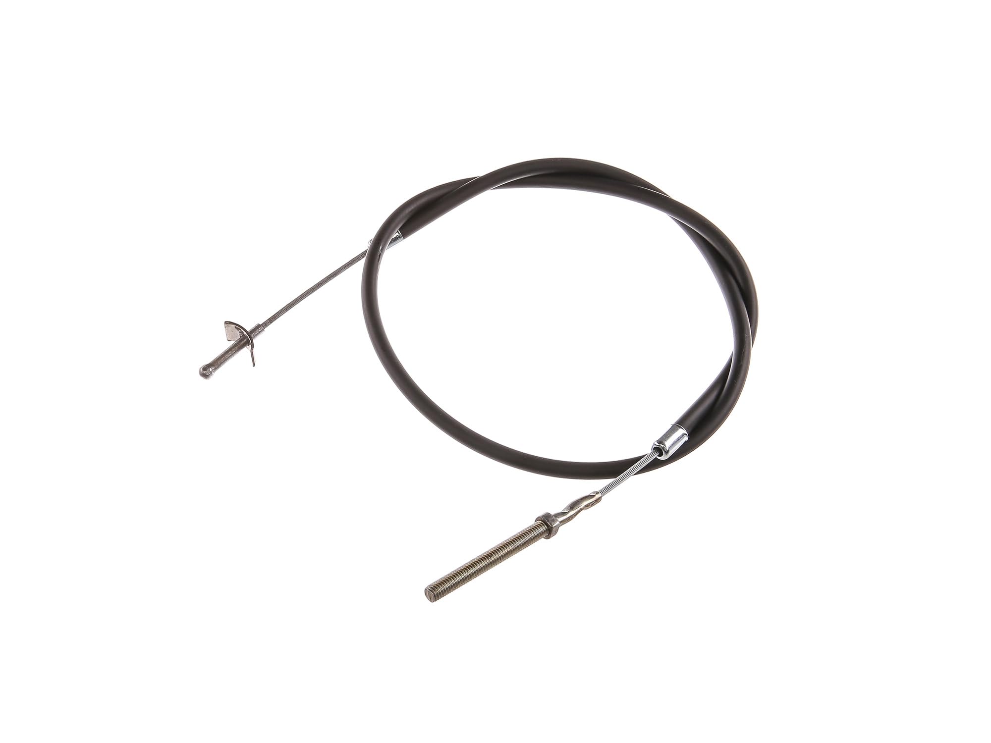 Bowdenzug-Set schwarz, ab Bj.75, Starter Fkt.-länge 38mm, Bremshebel außen