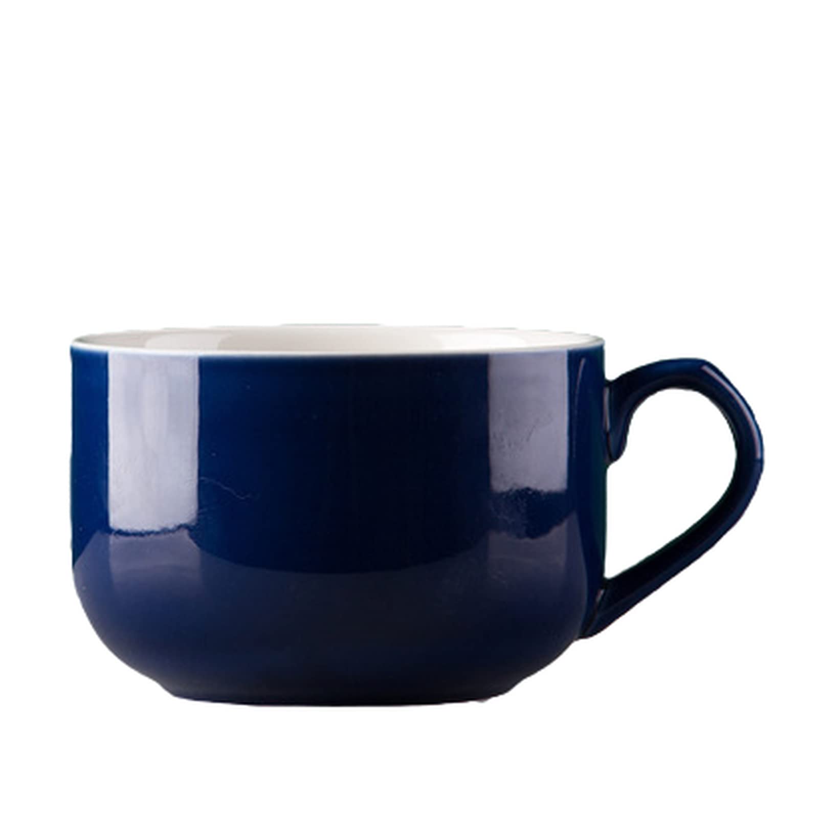Tazza da caffè in Ceramica di Grande capacità, per Colazione, Fiocchi d'avena, tè al Latte, Ciotola per Noodles istantanei, Regali Originali.