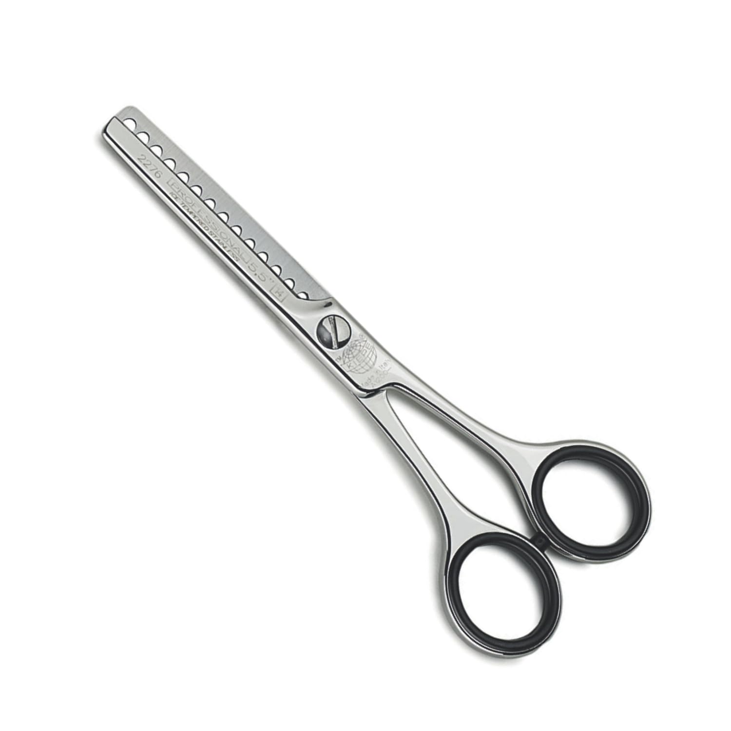 Kiepe 2276 Mirror forbice blending sfoltente 5,5 pollici con 14 denti Convex Razor per transizioni pulite e controllo volume Made in Italy