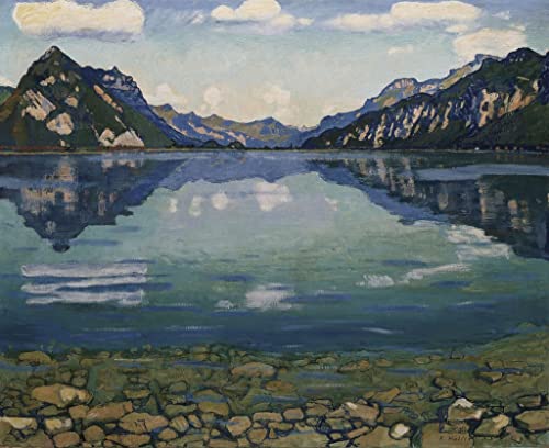 Póster de Ferdinand Hodler Thunersee: cuadro decorativo de 60x90cm para salón