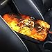 Copertura del bracciolo della console centrale dell'auto Pad per il fuoco Un vigile del fuoco cerca un cuscino del bracciolo possibile per la copertura dell'auto per la console centrale 12,3 x 7,5 po