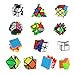Speed Cubes, [13Pack] Speed Cube Set - Megaminx Mirror Pyramid Fluctuation Angle Wheel Square King Puzzle Cube Collection Speed Cube Bundles for Kids& Adults