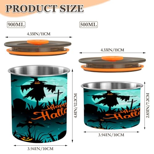 Envase Hermético de Acero Inoxidable para Café 17oz miniatura 2