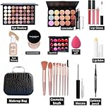 All in One Makeup Kit Professional, 40 Color Eyeshadow Palette, Foundation, Concealer, Contour, Lip Gloss, 20 pcs Brushes Set for Women Teens, Gift Ideal - Image 2