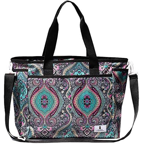 Women Weekender Overnight Travel Shoulder Bag Overnight Carry-on Duffel Gym Tote Luggage Cover