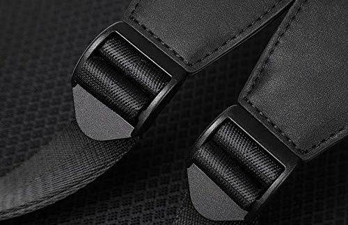 Mochila em Couro Legítimo William Polo a Prova D'água para Notebooks até 14 Polegadas Modelo Unique