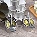 DINGPAI Candle Tin 18 Piece, 4 oz, Candle Containers for DIY Candle Making