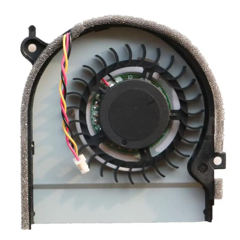 RTDPART Ventilador de CPU portátil para LG Z330, Z330-GE30K, Z350, Z350-GE30K, LGZ33, Z360, Z360-G, Z360-L, Z360-M, LGZ36 (3 Pines), Nuevo