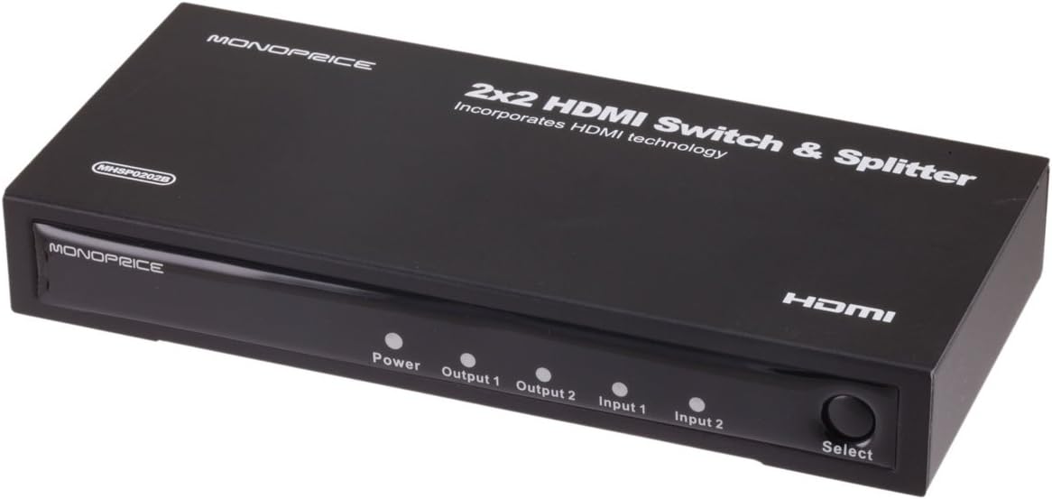 Monoprice 108155 Matrix HDMI Switch and Splitter