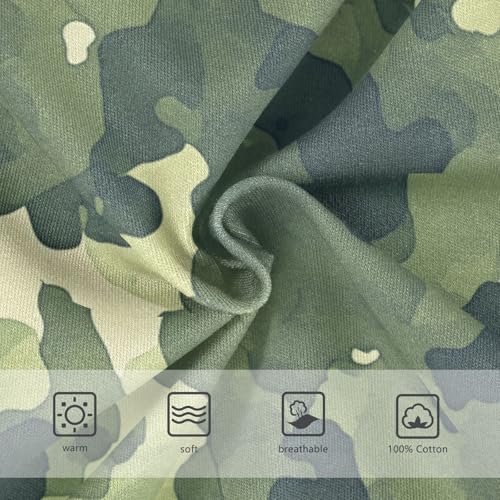 KLL Camouflage Pattern Trendy Style Toddler Boys' Comfort Underwear Breathable Children Panties3