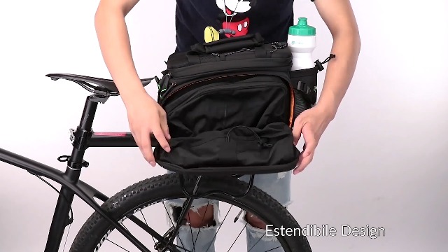 Cestino Bicicletta Posteriore Per ROCKBROS Borsa Posteriore Bici