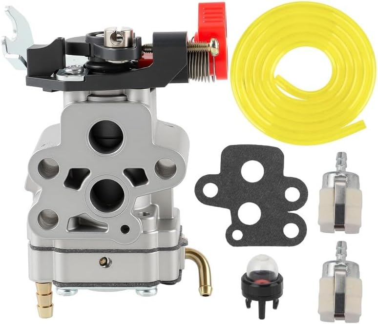 #US Generic Replace Parts Carburetor Gasket Fuel Fliter Line Hose for Kawasaki KHDS600A KHDS750A KHSS750A - (datG.1225#05657)