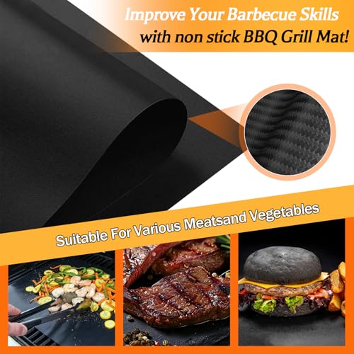 Ustensiles en Acier Inoxydable Kit Barbecue pour Cuisson Réussie