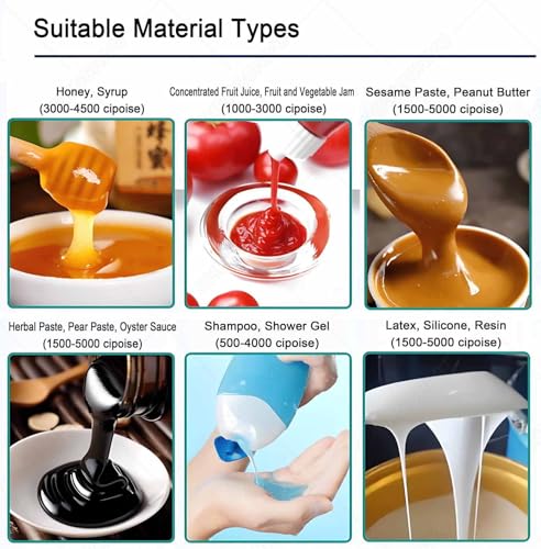 SHENGSHIYU Honey Transfer Pump Liquid for Food Materials with Viscosity 500-4500 cp,Gear Pump with 3-Meter Tube,Viscous Liquid Paste Pump Stainless Steel with Speed Adjustable - Image 6