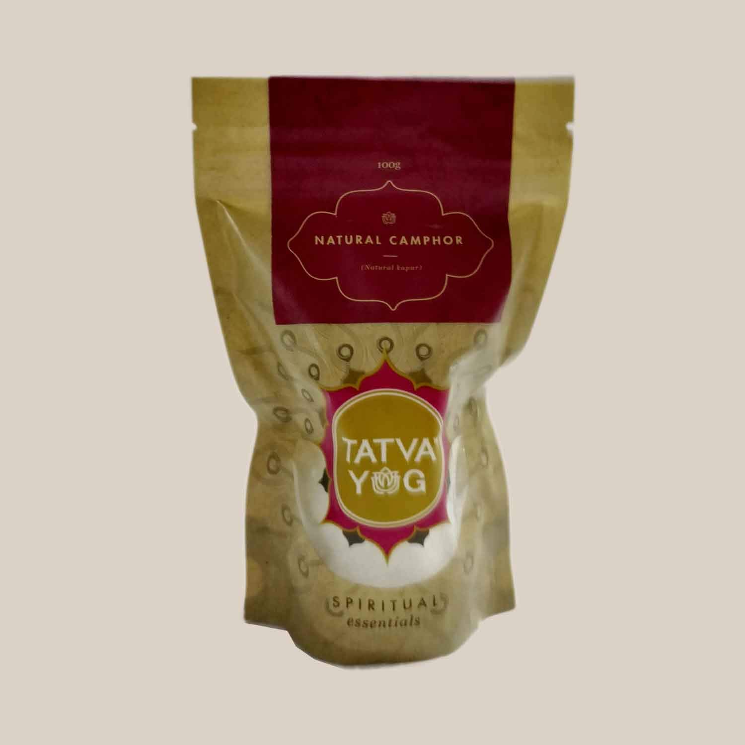 Tatva Yog Natural Camphor for Pooja | Temple | Home | Office | Workplace - Pack of 3