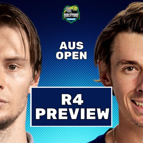 Alex de Minaur vs Alexander Bublik - Preview & Prediction - 2026 Australian Open Podcast Por  arte de portada