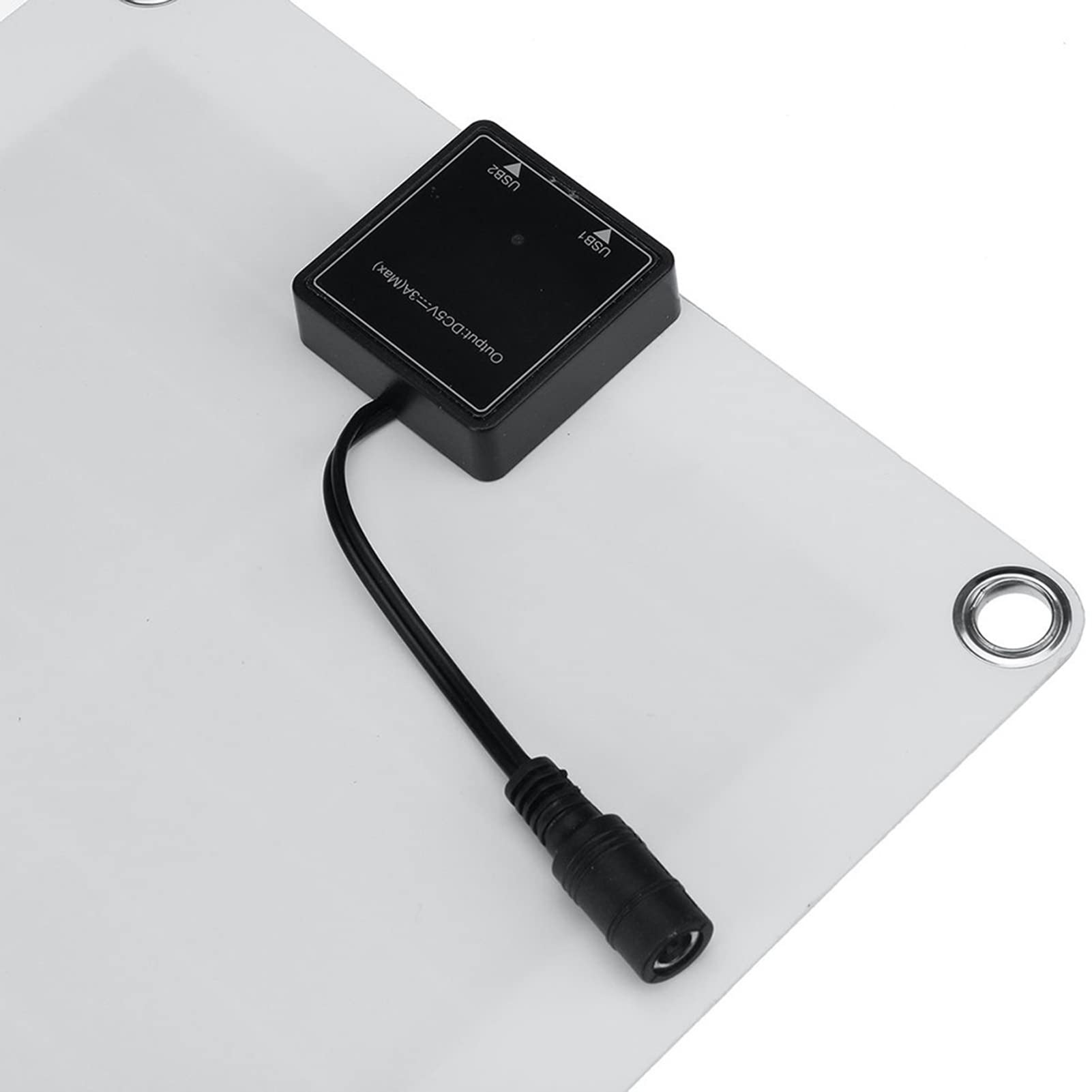 Panel Solar Flexible 300W 12V 24V Módulo Monocristalino con Regulador de Carga Solar para Auto Caravana Barco Automóvil Casa
