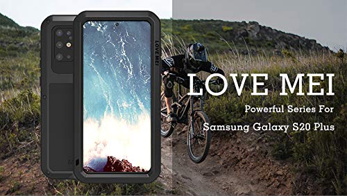 Coque Samsung S20 Plus LOVE MEI en aluminium vert antichoc - 2