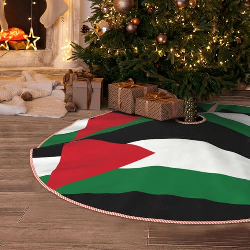 Tapis de sapin de Noël Palestine pour décoration extérieure et intérieure - 7