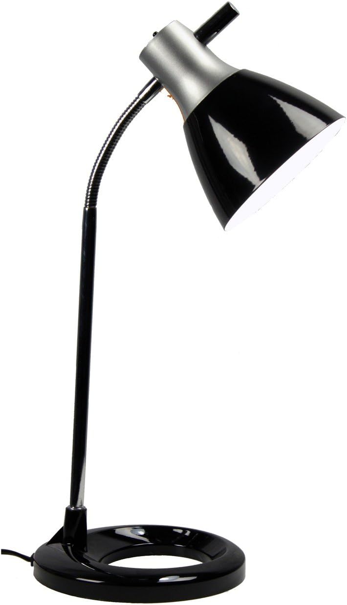 Lifemax High Vision LED Desk Reading Light in Black Without a Bulb