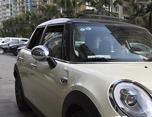 Rqing For 2018 2019 2020 2021 2022 2023 Mini Cooper/Mini Cooper S Rear View Mirror Cover Trims (Chrome) #TOP5