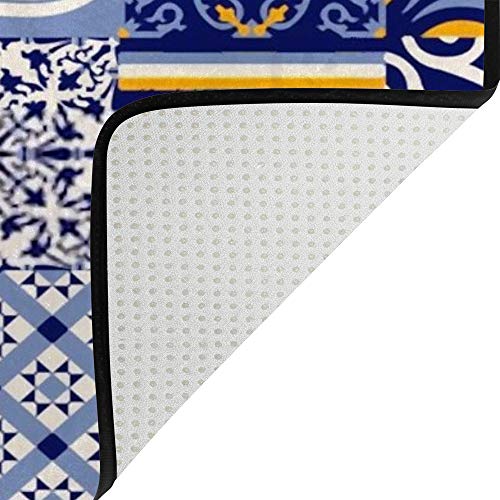 Tapis de salon anti-peluche et grand tapis doux pour le sol - 5