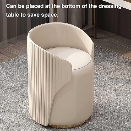 Taburete de tocador para sala de estar y dormitorio elegante 5