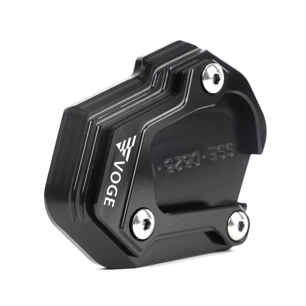 Per Voge 900 DSX 500 525 625 900 DSX 900DSX 625DSX 525DSX DSX900 2023 2024 2025 2026, piastra di estensione per cavalletto laterale per moto, pad di supporto allargato per cavalletto, accessori (nero)