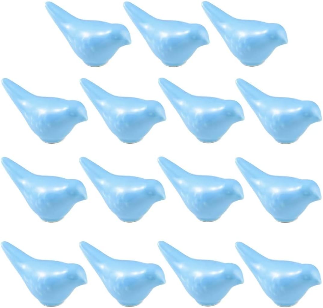 Crystal Knob,Draw Knobs, 15 Packs Wardrobe Handle Door Handle Cute Ceramic Handles for Furniture Children Room Cabinet Handles Drawer Pulls Cupboard Door Pull