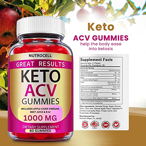 Great Results Keto Acv Gummies Advanced Weight Loss, Keto Apple Cider Vinegar Gummies Belly Fat Diet Burner Works Fast Weightloss Shark Avc Tank Oprah Winfrey, Keto + Acv Appetite Supplement Women Men #TOP4