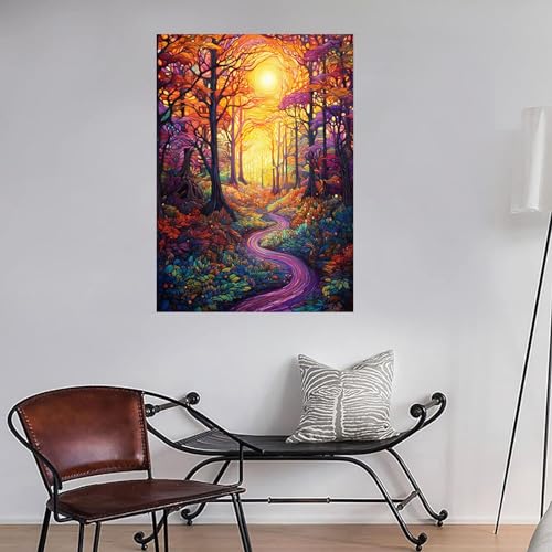 Toile murale SIVAJI 50x70 cm, solution pour murs vides de chambre