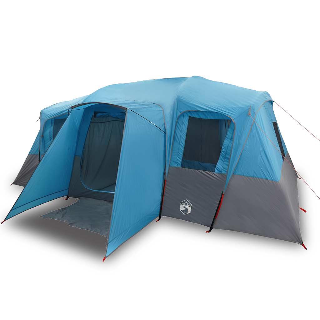 Générique Tente familiale Tunnel 16 Personnes Bleu imperméable,Équipements Sportifs,Loisirs de Plein air,Camping et randonnée,Tentes,Bleu,19.9 KG,94708