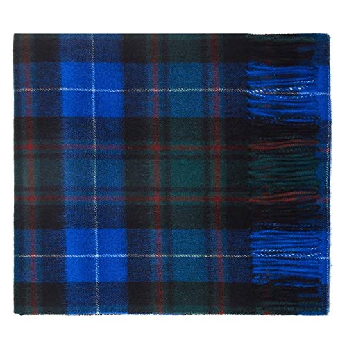 100% Lambswool Tartan Scarf by Shepherds Land (Medium, Macrae)
