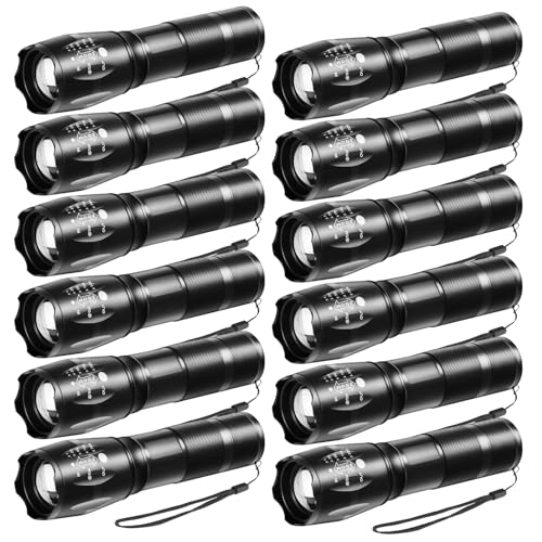 Image of Staaricc 12P LED Small Flashlights High Lumens, Mini Flash Light for Home