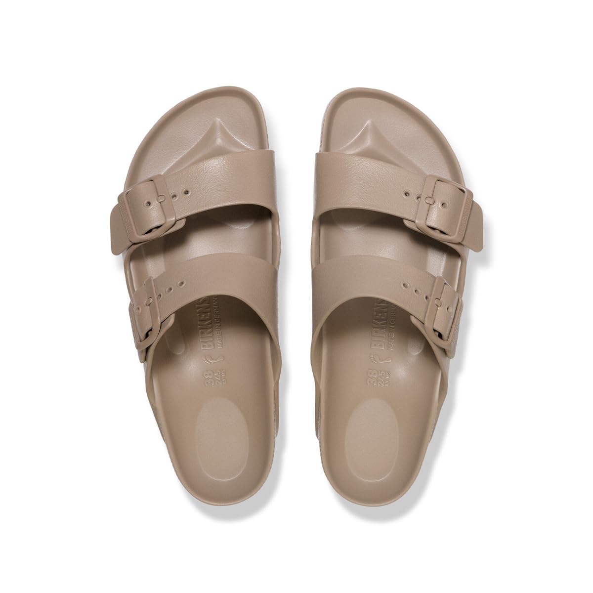 Birkenstock ARIZONA EVA 1030447 gray taupe ciabatte uomo fibbie gomma