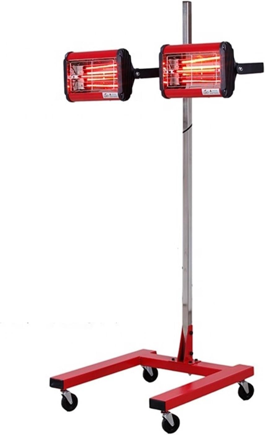 Infrared Paint Curing Lamp - Shortwave Heating Dryer for Car Paint Repair and Drying - Efficient Spray Paint Baking Light for Quick Curing