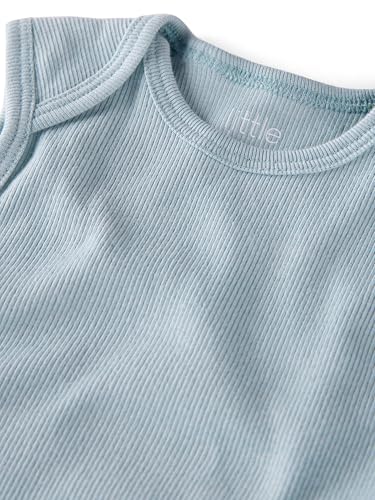 Image of little planet by carter's Unisex Baby 3-pack Short Sleeve Bodysuits Made With Organic Cotton
