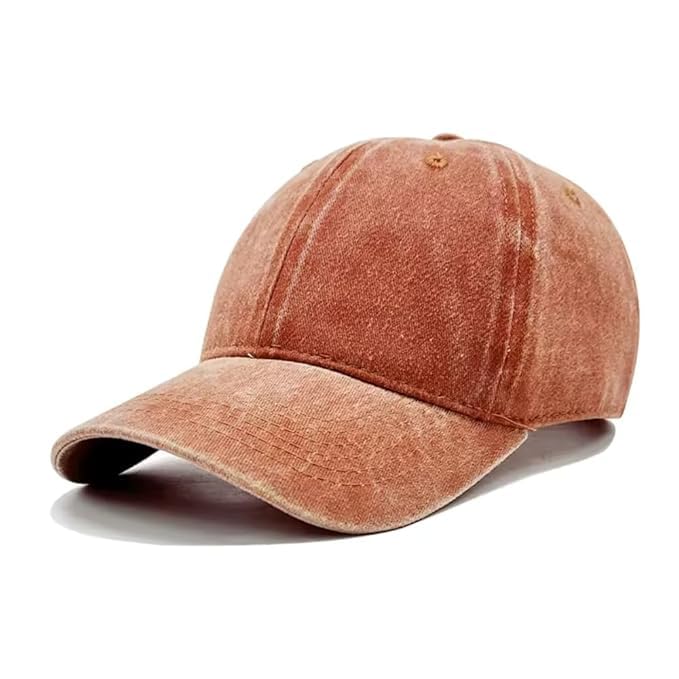 Image of kill off Plain Denim Cap Unisex Baseball Cap 100% Cotton Fits Men Women Washed Denim Adjustable Cap